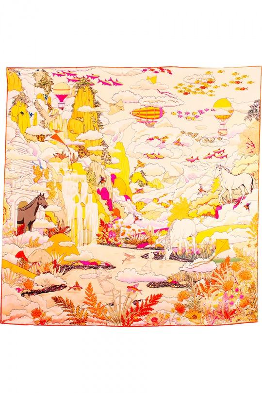 Foulards Accessoires Ocre FANLI  SF03-069 Efashion Paris