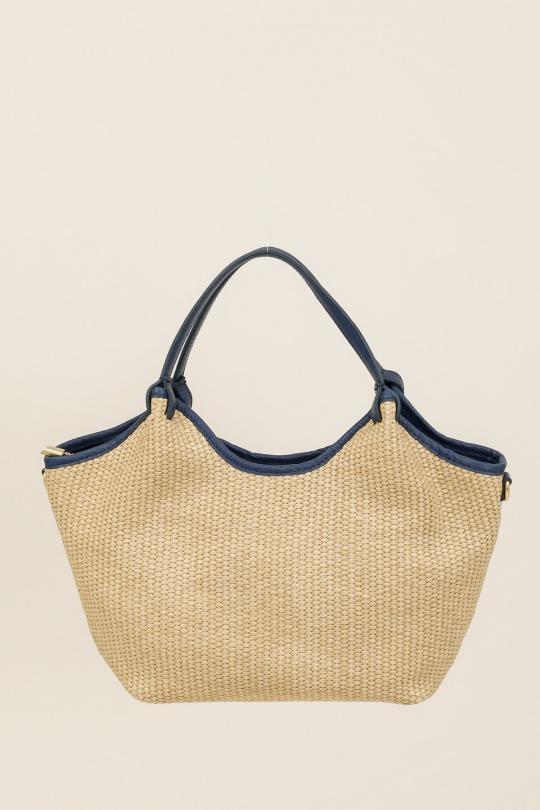 Handbags Bags Khaki FANLI  1040 RAPHIA Efashion Paris