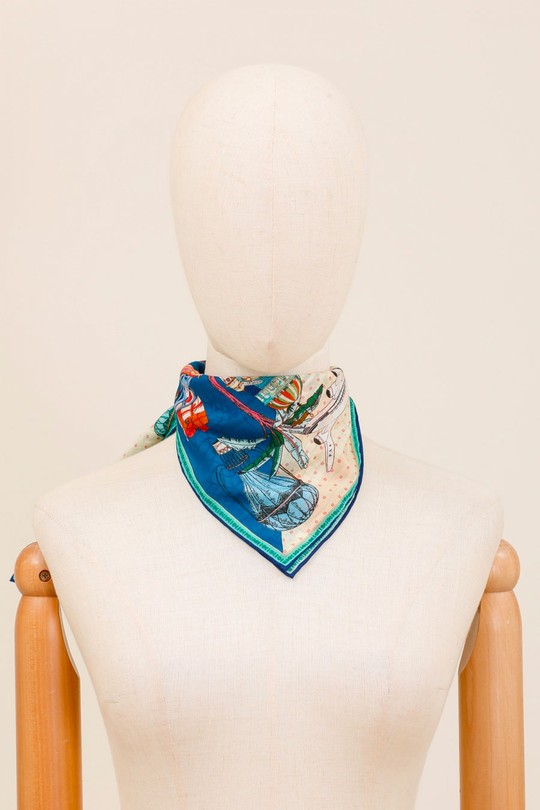 Fulares Complementos Blue FANLI  CS02-936 Efashion Paris