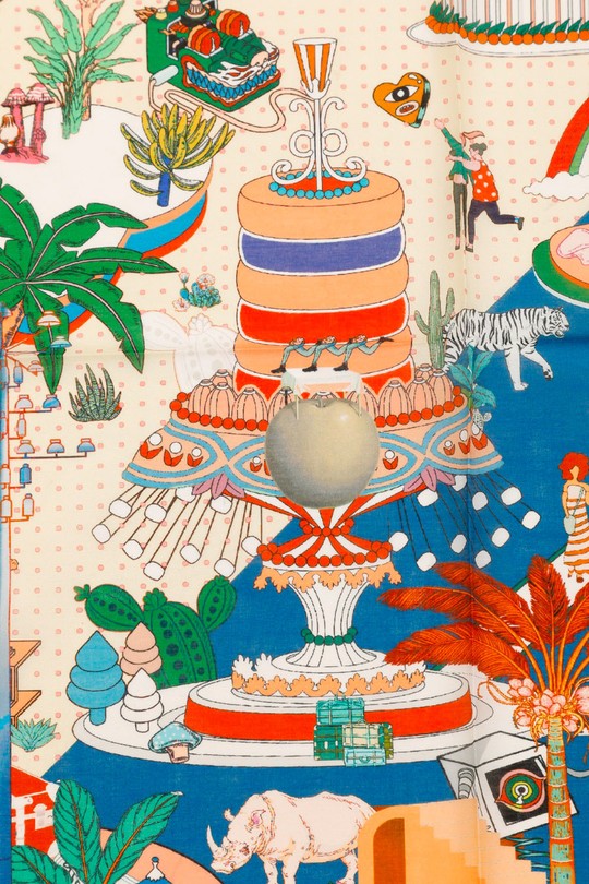 Fulares Complementos Blue FANLI  CS02-936 Efashion Paris