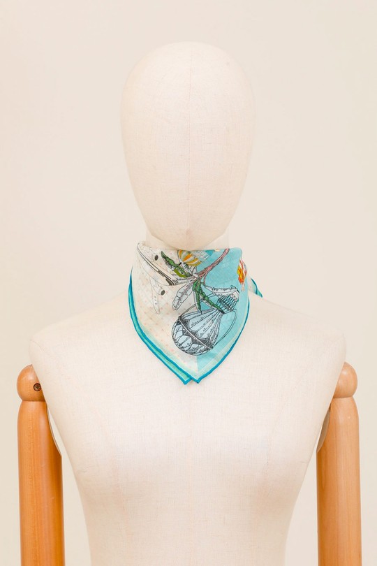 Fulares Complementos Blue FANLI  CS02-936 Efashion Paris