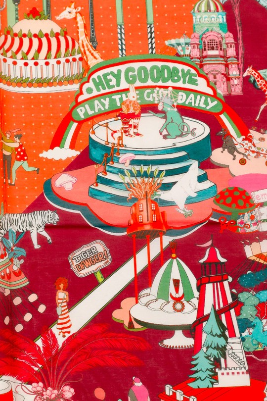 Fulares Complementos Blue FANLI  CS02-936 Efashion Paris