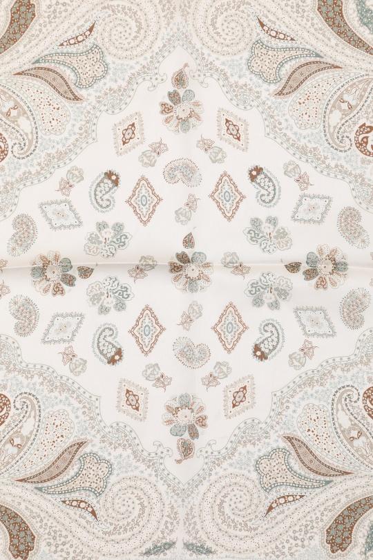 Foulards Accessoires BORDEAUX/ECRU FANLI  SF01 Efashion Paris