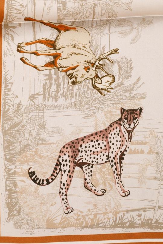 Foulards Accessoires BORDEAUX/ECRU FANLI  SF01 Efashion Paris