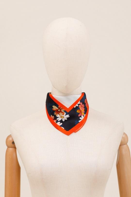 Foulards Accessoires BORDEAUX/ECRU FANLI  SF01 Efashion Paris