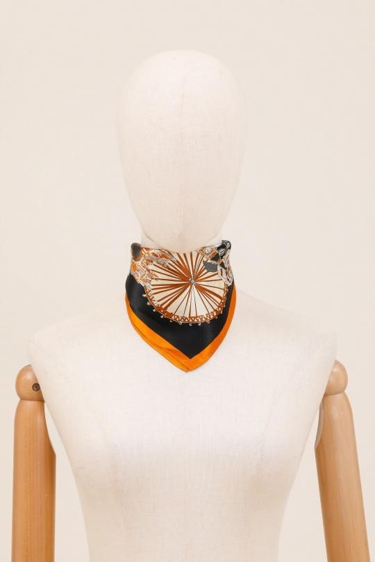 Foulards Accessoires BORDEAUX/ECRU FANLI  SF01 Efashion Paris