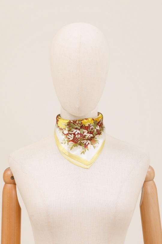 Foulards Accessoires BORDEAUX/ECRU FANLI  SF01 Efashion Paris