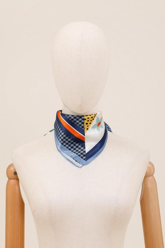 Foulards Accessoires BORDEAUX/ECRU FANLI  SF01 Efashion Paris