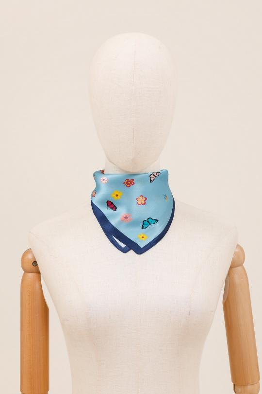 Foulards Accessoires BORDEAUX/ECRU FANLI  SF01 Efashion Paris