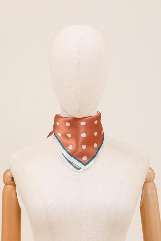 Foulards Accessoires BORDEAUX/ECRU FANLI  SF01 Efashion Paris