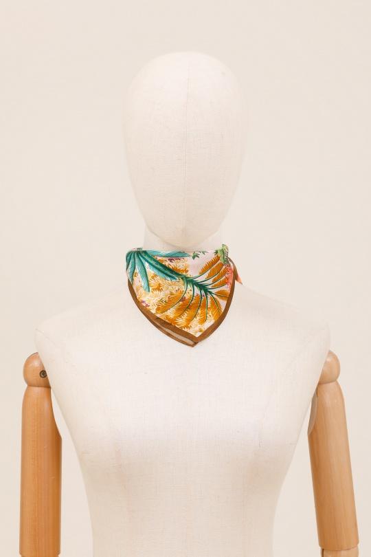 Foulards Accessoires BORDEAUX/ECRU FANLI  SF01 Efashion Paris