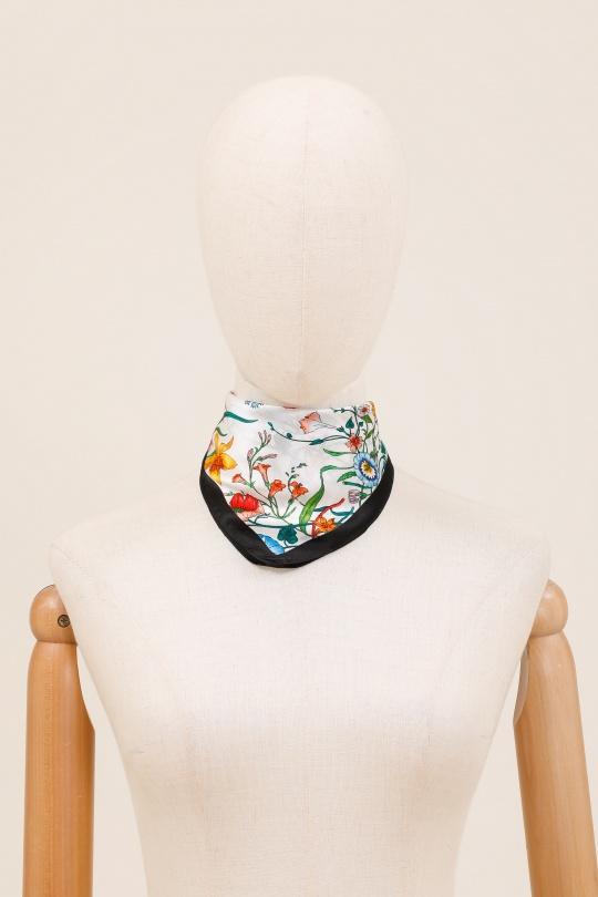 Foulards Accessoires BORDEAUX/ECRU FANLI  SF01 Efashion Paris