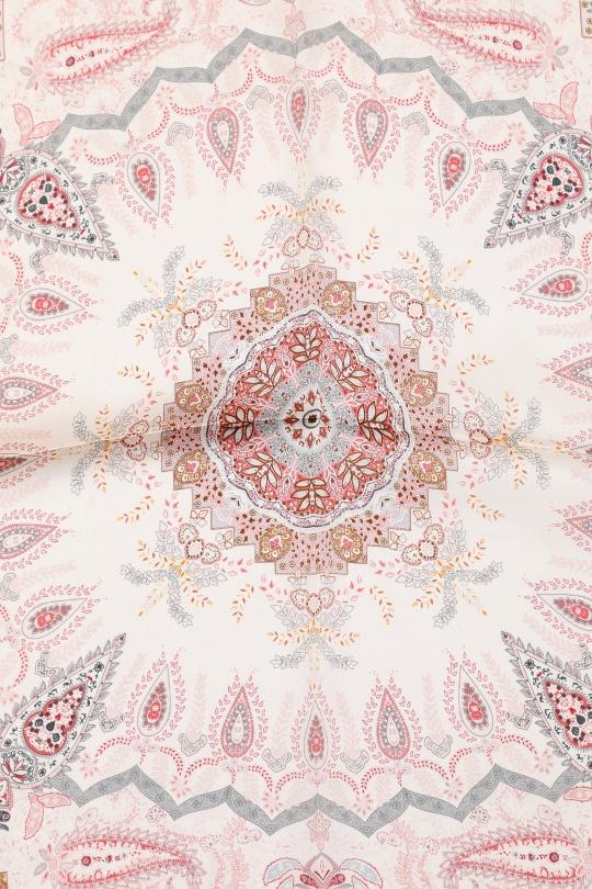 Foulards Accessoires BORDEAUX/ECRU FANLI  SF01 Efashion Paris