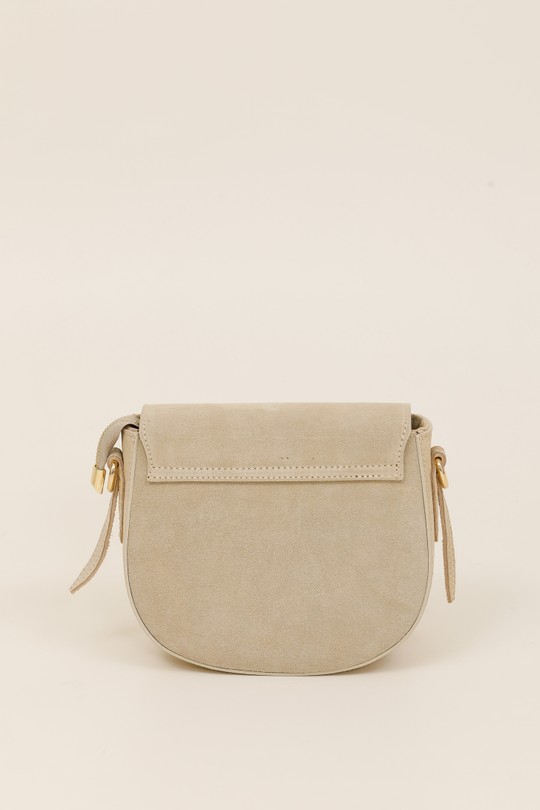 Sacs à bandoulière Maroquinerie Crème FANLI  1045 DAIM Efashion Paris