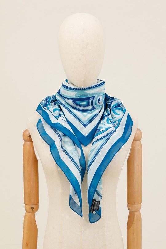 Foulards Accessoires Rose/bleu FANLI  CS09. Efashion Paris