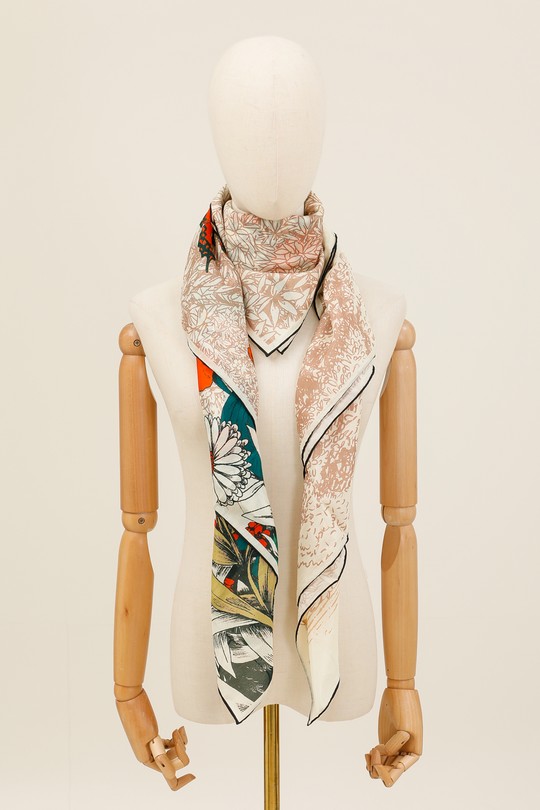 Foulards Accessoires Taupe clair FANLI  CS10 Efashion Paris