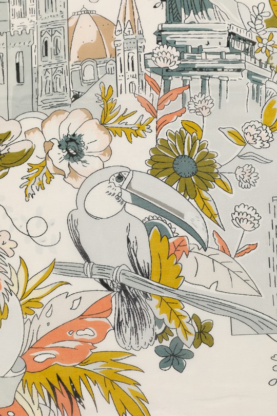 Foulards Accessoires Taupe clair FANLI  CS10 Efashion Paris