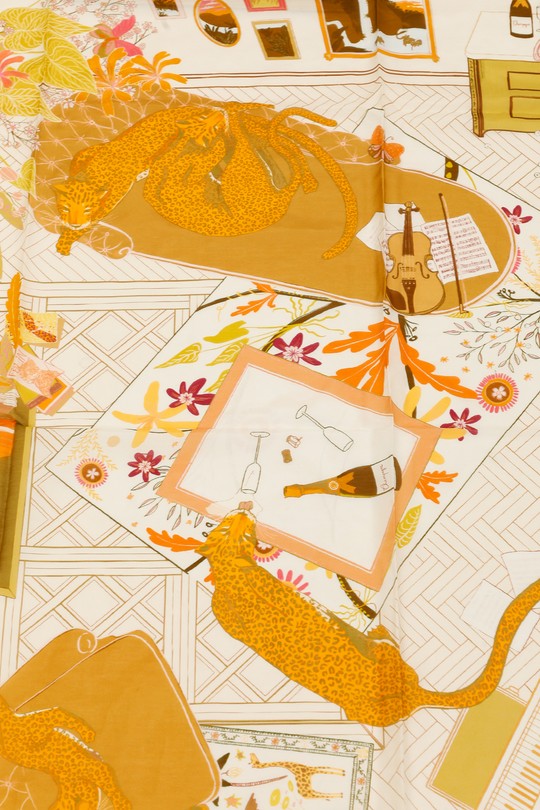 Foulards Accessoires Taupe clair FANLI  CS10 Efashion Paris