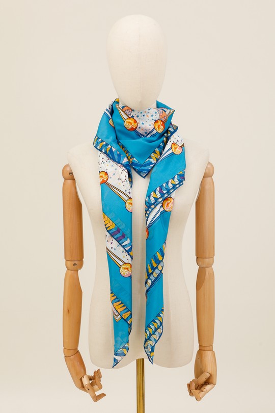 Foulards Accessoires Taupe clair FANLI  CS10 Efashion Paris