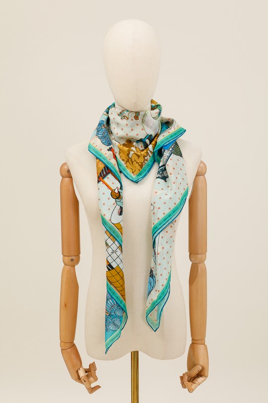 Foulards Accessoires Taupe clair FANLI  CS10 Efashion Paris