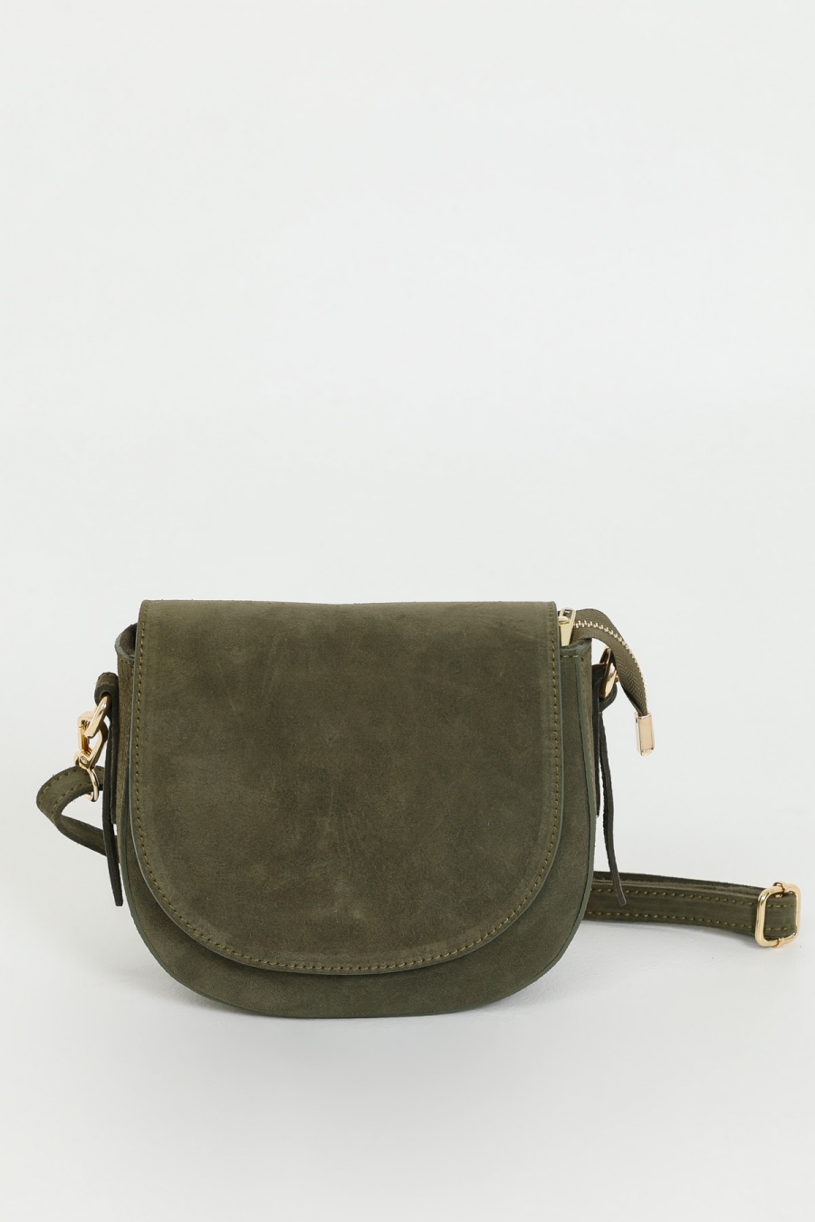 Sacs à bandoulière Maroquinerie Noir FANLI  1045-1 SAC GABRIELLE DAIM #c Efashion Paris