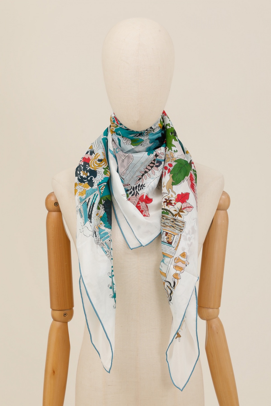 Foulards Accessoires Beige FANLI  CS09 #c Efashion Paris