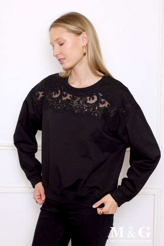 Sweats Women Black M&G Monogram MG 17443 Efashion Paris