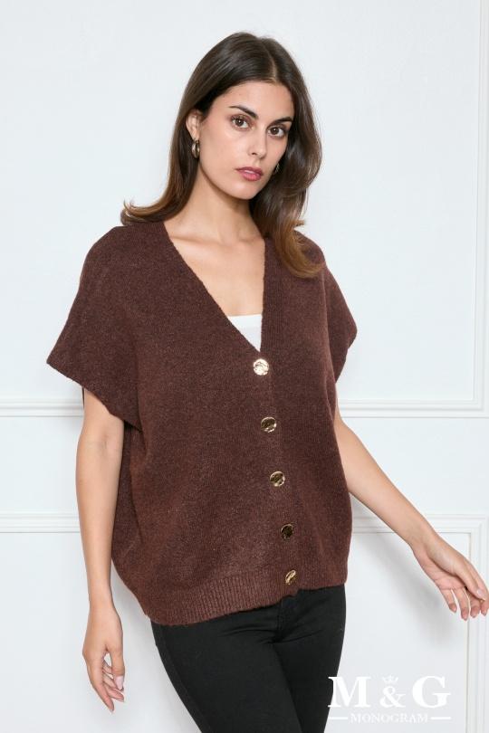 Cardigans Women Brown M&G Monogram MG 3750 Efashion Paris