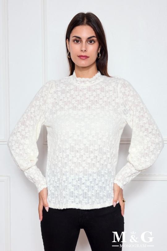 Camicette Donna Cream M&G Monogram MG 8154 Efashion Paris