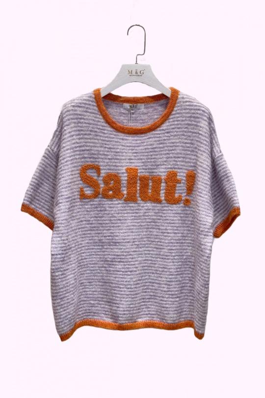 Pulls Femme Bleu M&G Monogram MG 3772 Efashion Paris