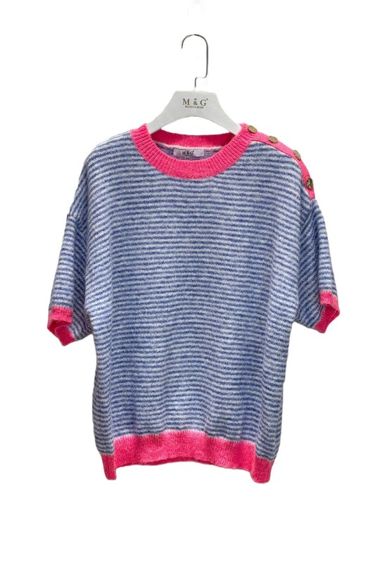 Pulls Femme Jaune clair M&G Monogram MG 3776 Efashion Paris