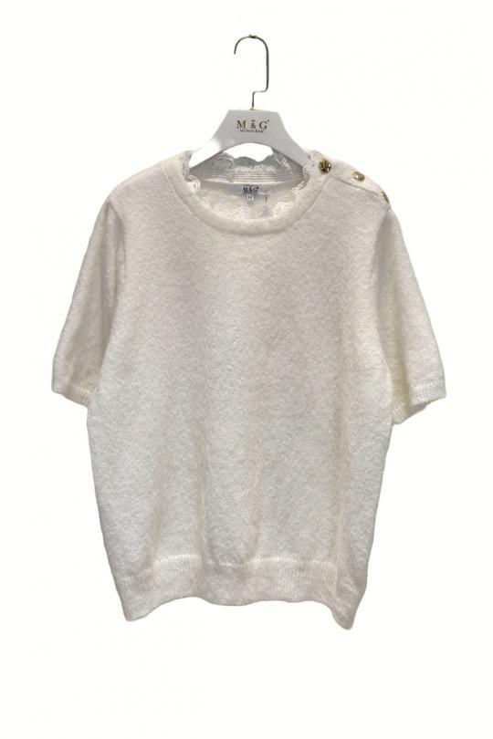 Pulls Femme Jaune M&G Monogram MG 3779 Efashion Paris