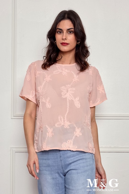 Blouses Femme Rose M&G Monogram MG 17479 Efashion Paris