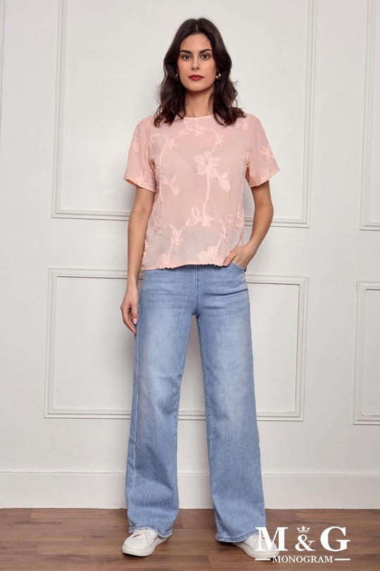 Blouses Femme Rose M&G Monogram MG 17479 Efashion Paris