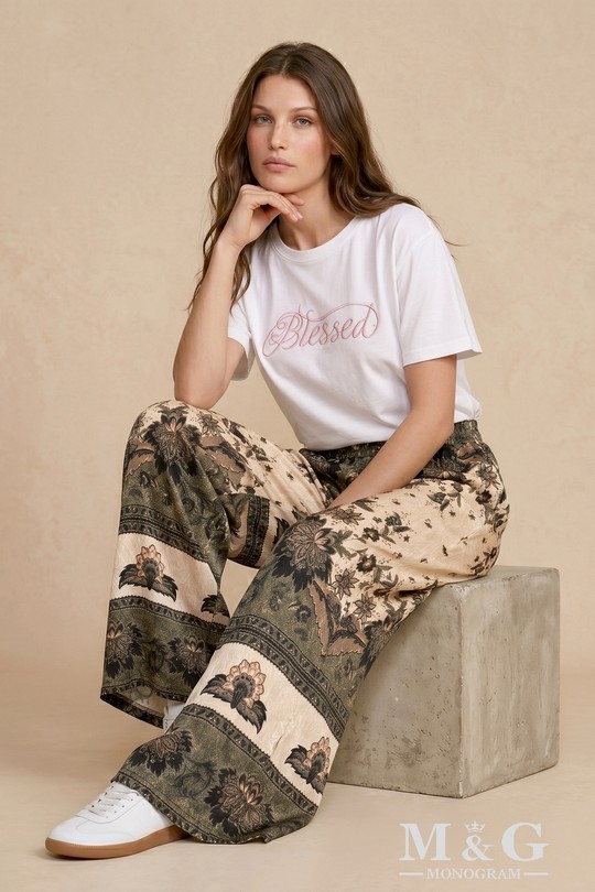T-shirts Women Pink M&G Monogram MG 13723 Efashion Paris