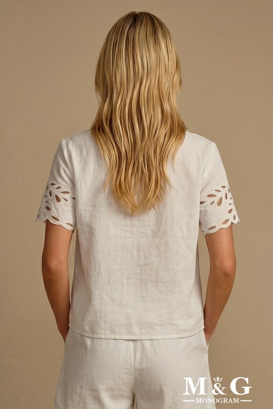 Blouses Femme Blanc M&G Monogram MG 8177A Efashion Paris