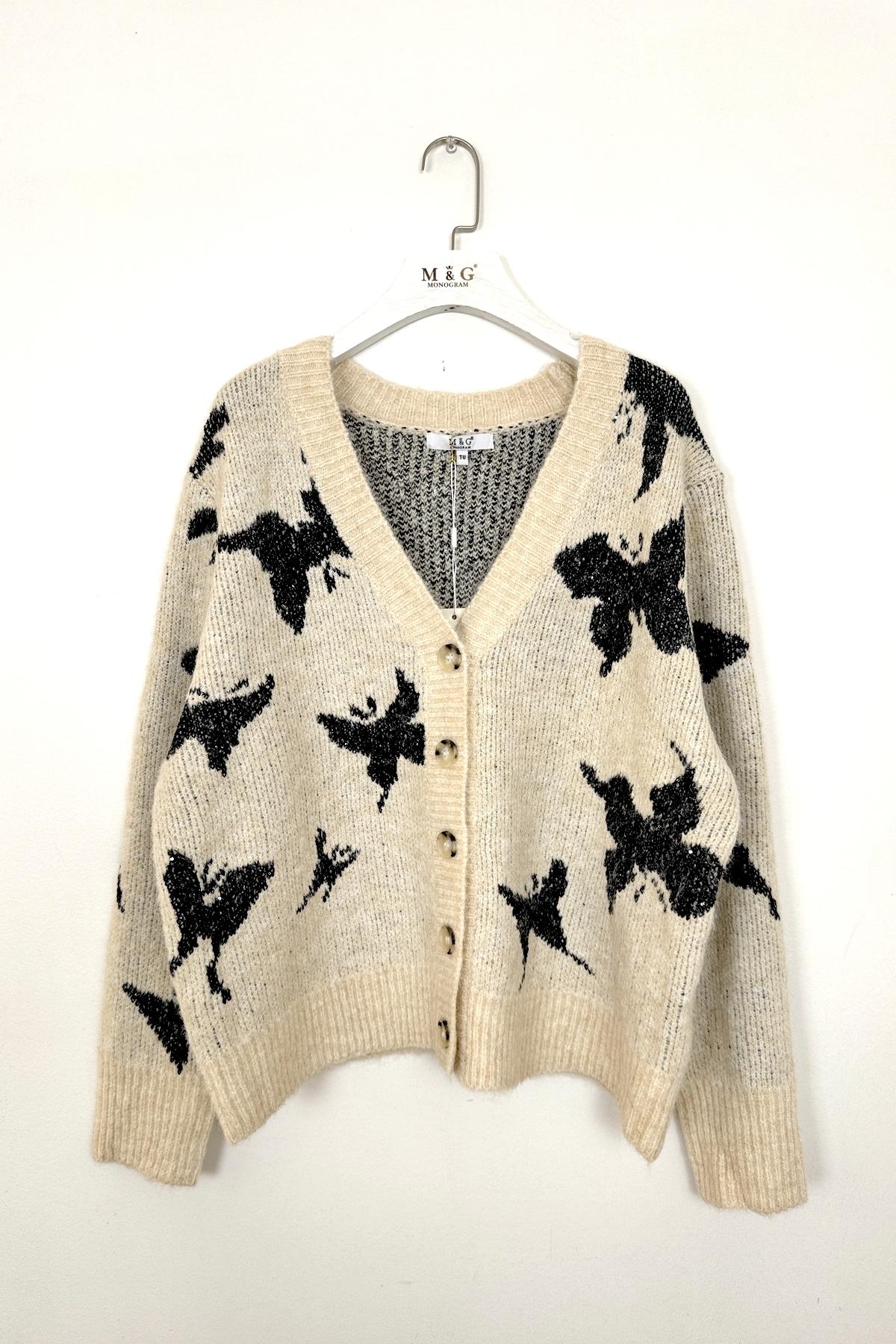 Cardigans Women Beige M&G Monogram MG 3675 #c Efashion Paris