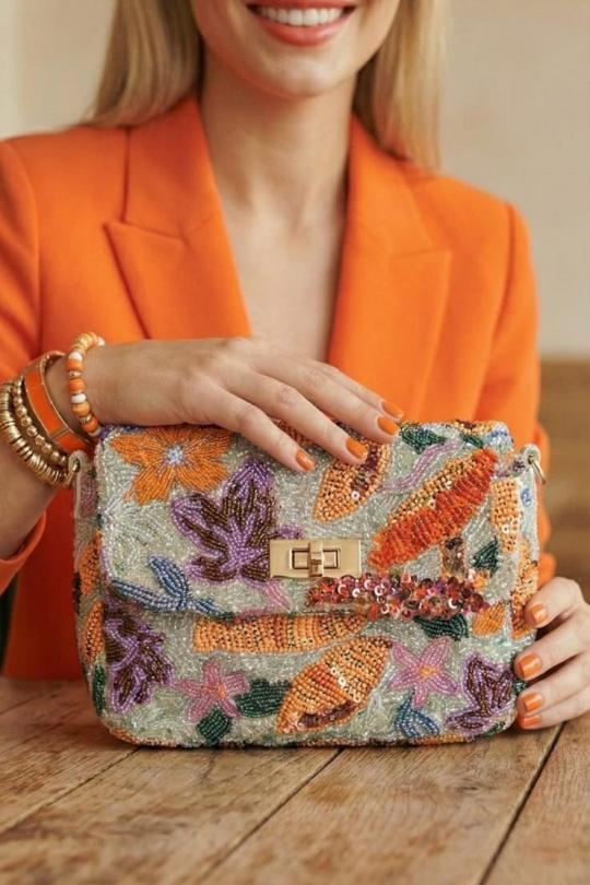 Sacs à bandoulière Maroquinerie Beige MY Fashion SAC DAYMON Efashion Paris