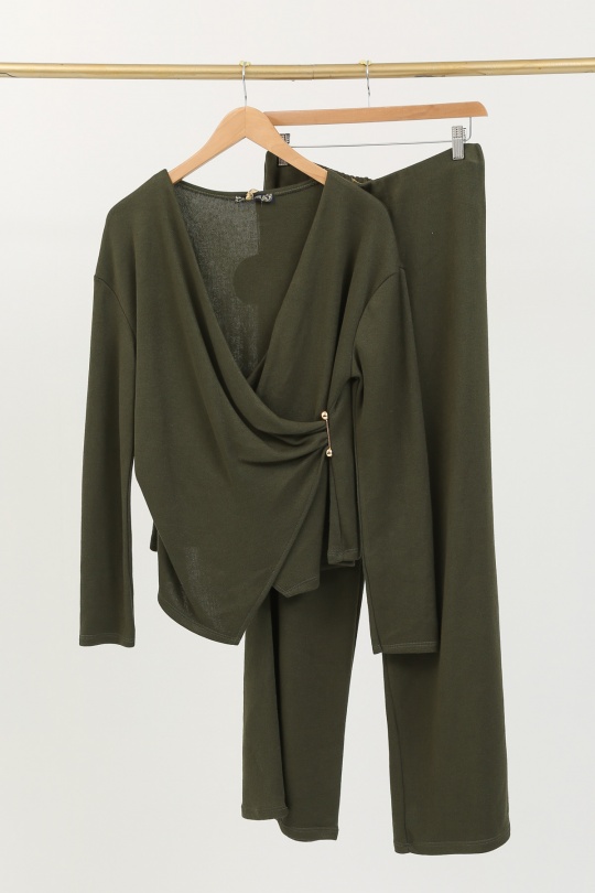 Conjuntos Mujer Khaki MP 60151 Efashion Paris