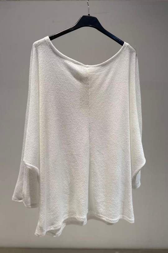 Tops Femme Ecru MP 1652 Efashion Paris