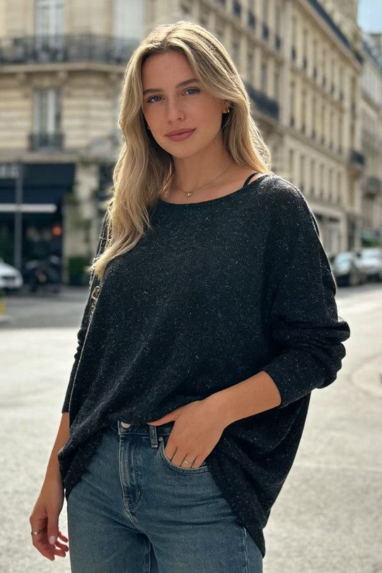 Tops Femme Ecru MP 1652 Efashion Paris