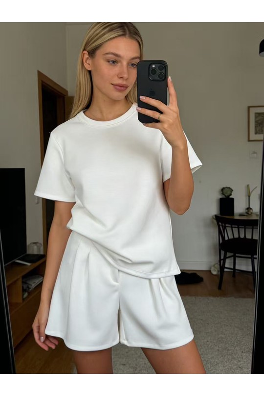 Ensembles Femme Blanc MP 9912 Efashion Paris