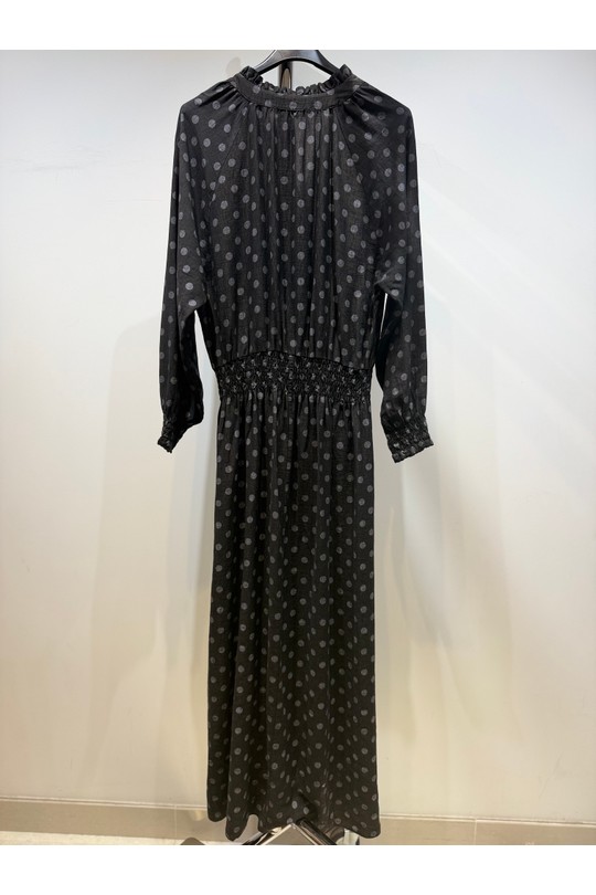 Robes longues Femme Noir MP 22040 Efashion Paris