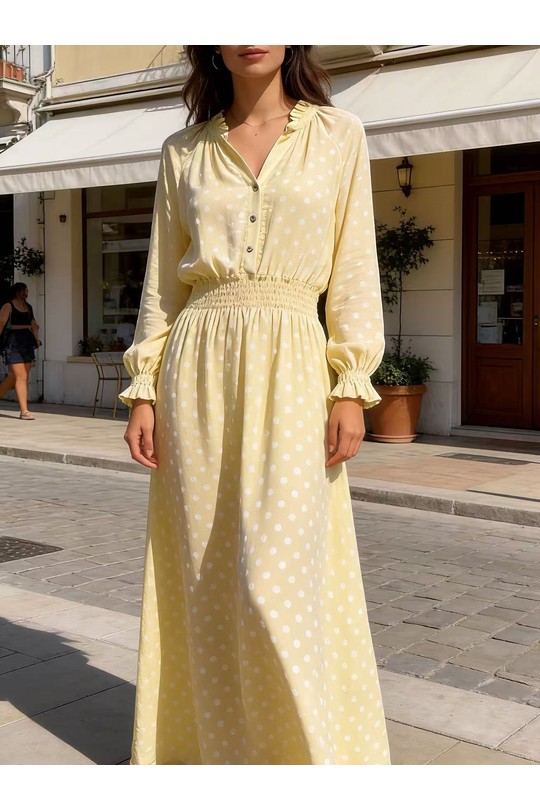 Robes longues Femme Noir MP 22040 Efashion Paris