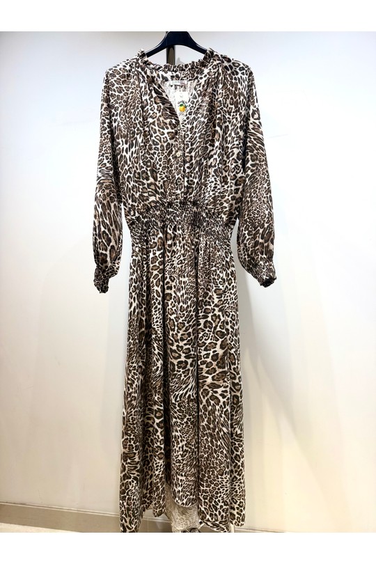 Robes longues Femme Noir MP 22040 Efashion Paris