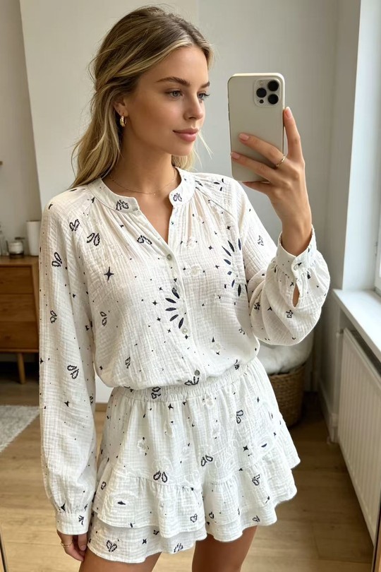 Ensembles Femme Ecru MP 2650 Efashion Paris