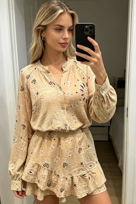 Ensembles Femme Ecru MP 2650 Efashion Paris