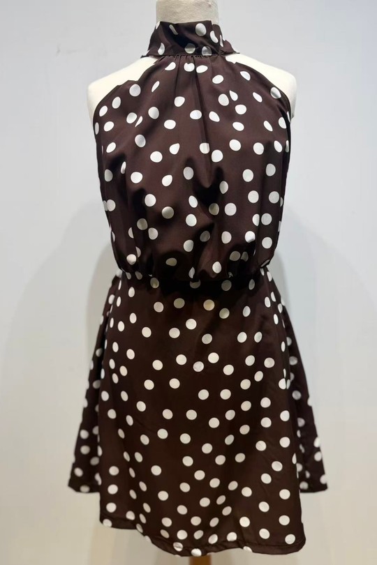 Short dresses Women White MP 26152 Efashion Paris