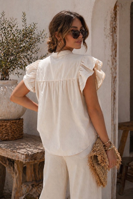 Blouses Femme Beige EMMA & ASHLEY DESIGN CH236-MA1 Efashion Paris