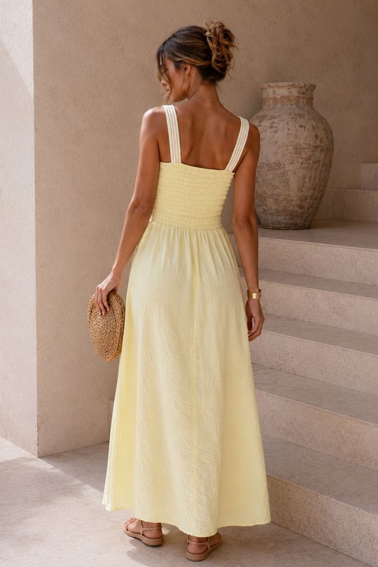 Robes longues Femme Beige EMMA & ASHLEY DESIGN CH233 Efashion Paris